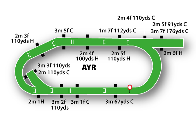 Ayr course map