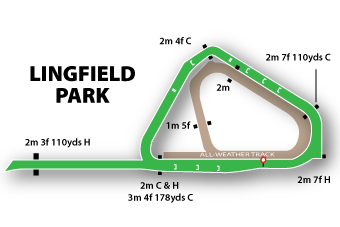Lingfield Park course map